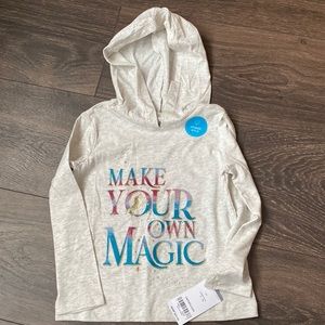 Brand New With Tags Girls Carter’s Hooded Shirt Size 2T